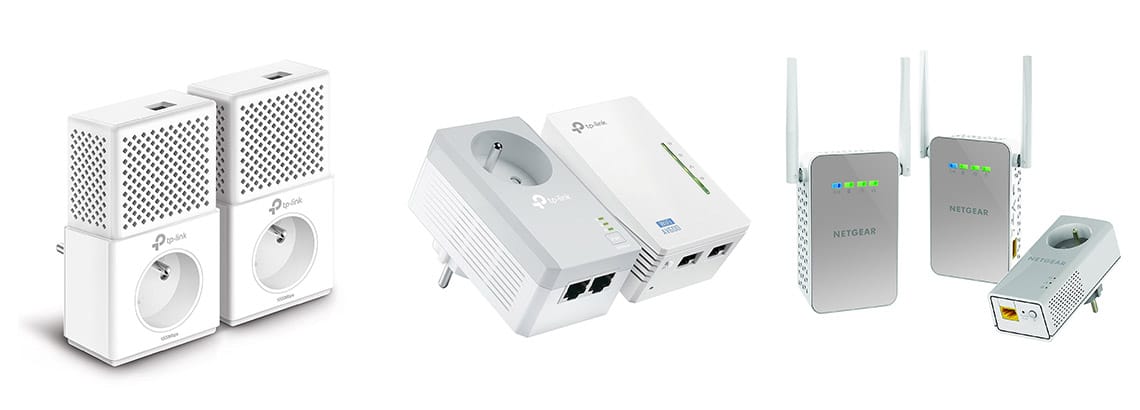 CPL 1000Mbps, Prise CPL Fibre avec 1 Port Ethernet Gigabit, Boitier CPL Kit  de 2 - Solution idéale pour profiter du Service M[J648] - Cdiscount  Informatique